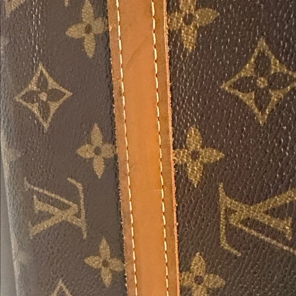 Louis Vuitton Tan and Brown Monogram Briefcase VINTAGE - Picture 14 of 16
